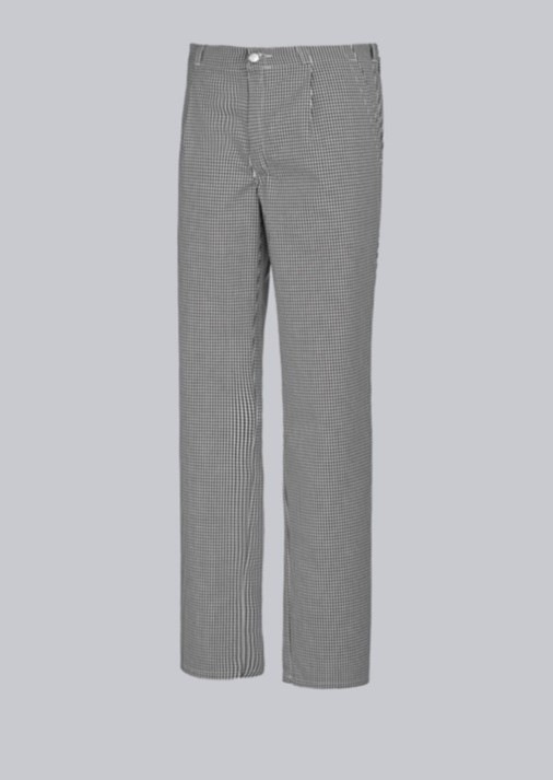 PANTALON CUISINIER/PATISSIER EN COTON GRIS