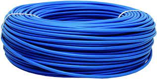 Câble élastique bleu
