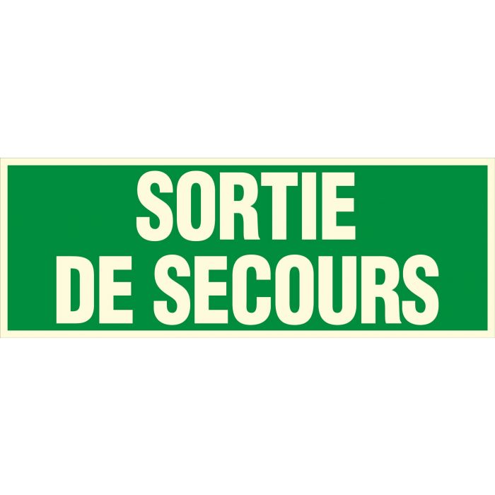 Sortie de secours