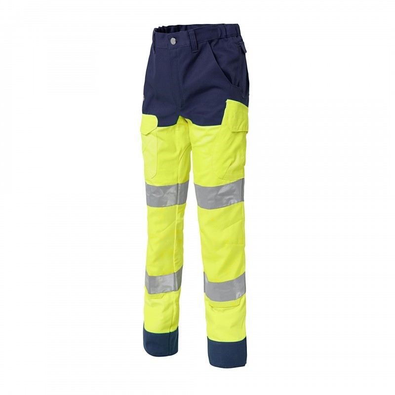 Pantalon de Travail Super Stretch Homme, Coupe Seyante et Ergonomique