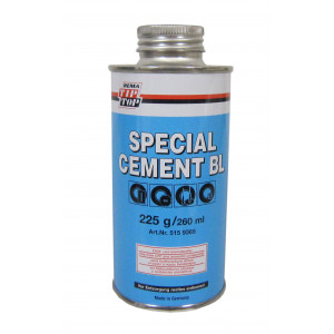 COLLE A PNEU CEMENT BLEU