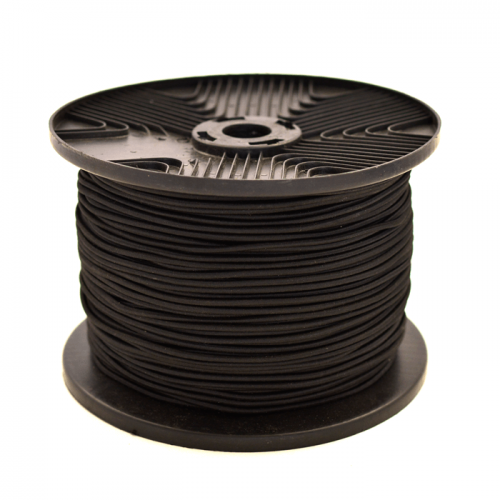 Câble élastique noir
